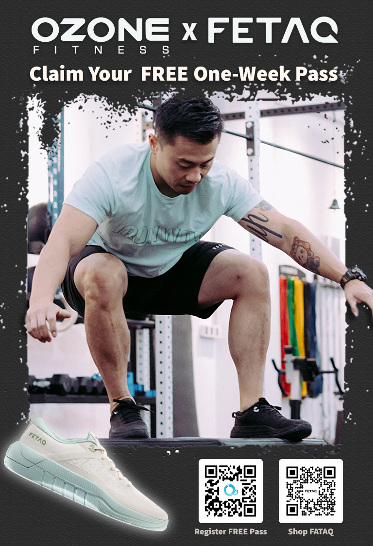 【FETAQ x Ozone Fitness 7天免費體驗証】